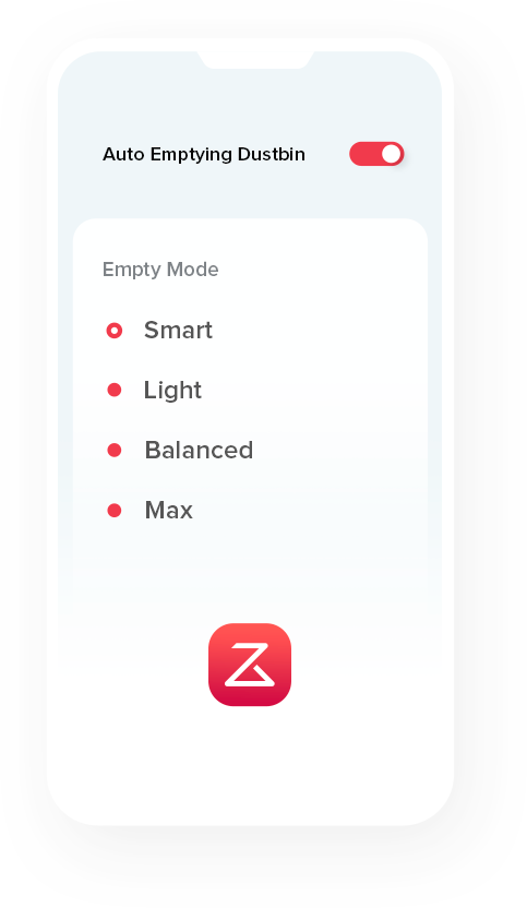 Use intelligent dust collection function on Roborock app Use intelligent dust collection function on Roborock app