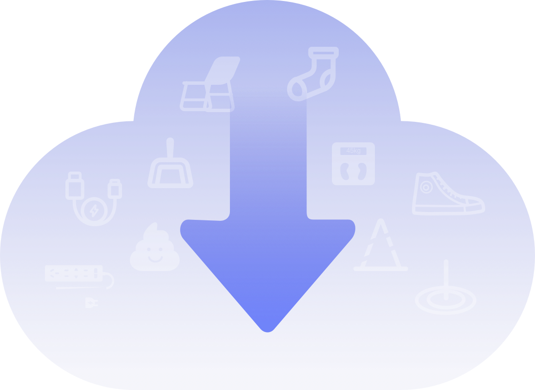 Download more common home items to S6 MaxV robots wirelessly Download more common home items to S6 MaxV robots wirelessly