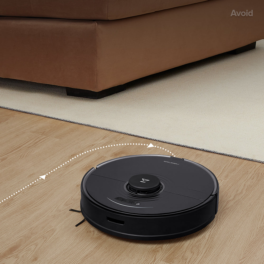 draw a no-mop zone right on the carpet to keep Roborock S7 away