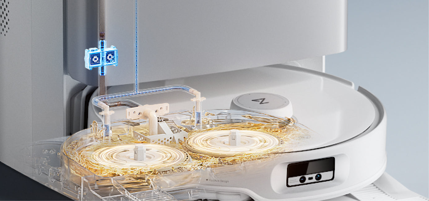 Qrevo Edge 5V1 - זיהוי לכלוך חכם