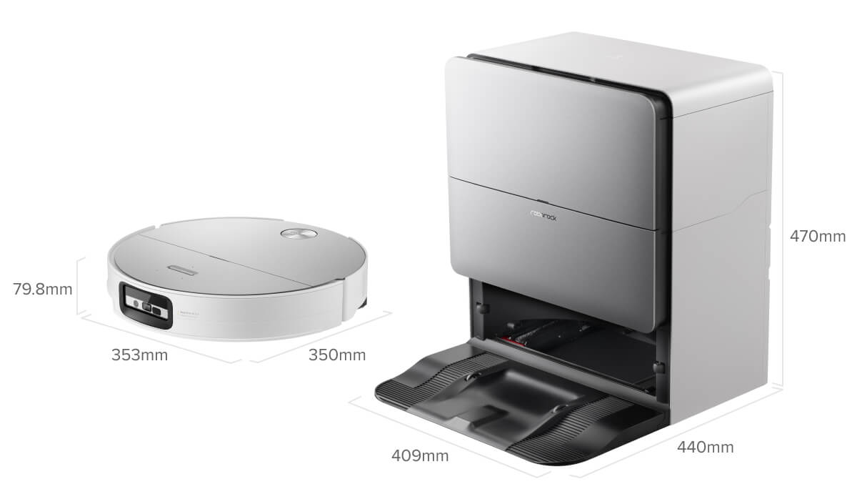 שואב אבק רובוטי Saros 20 Sonic מבית Roborock