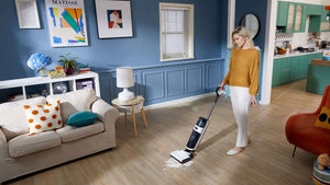 Roborock Dyad Air - Aspirateur Humide Et Sec - 17 000 Pa, Nettoyage Des Bords, Système Autonettoyant - Pour Sols Durs