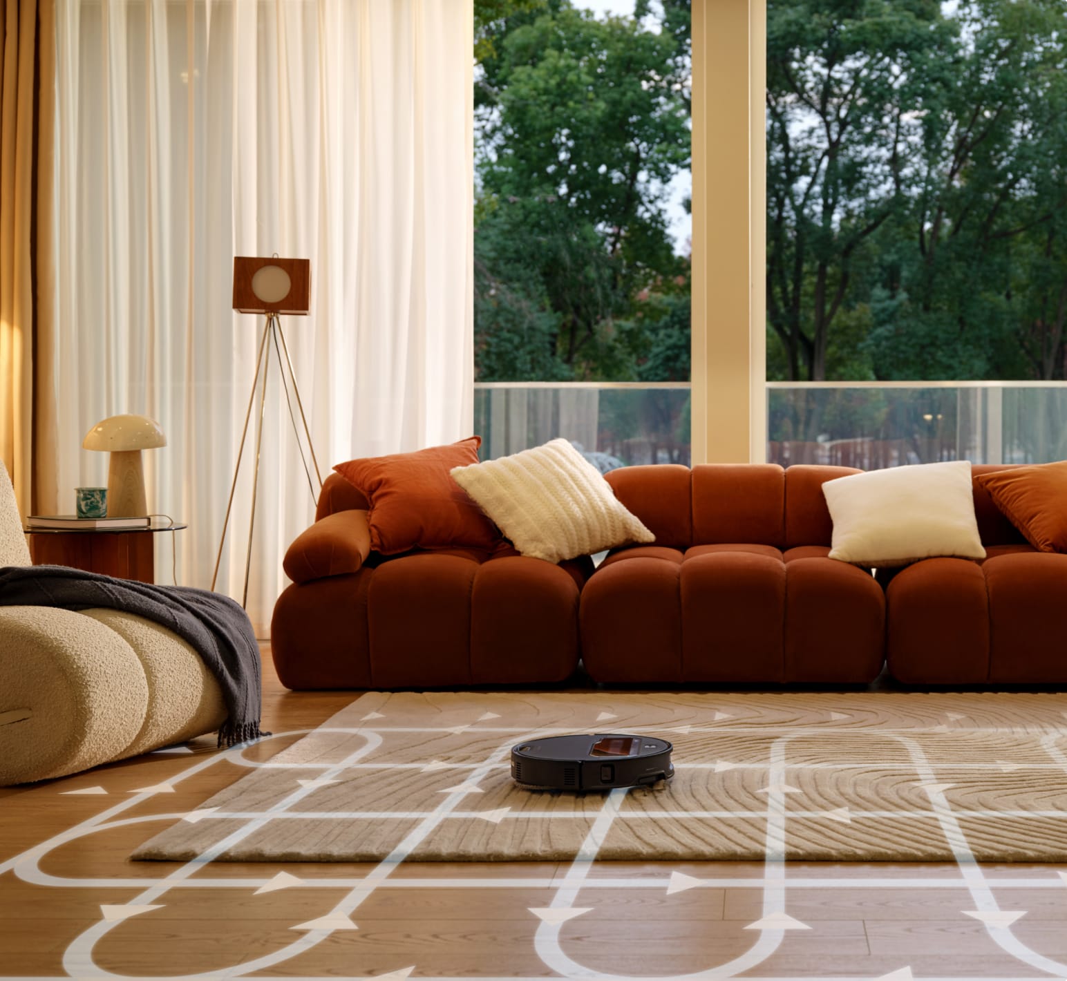 שואב אבק רובוטי SAROS Z70 מבית Roborock