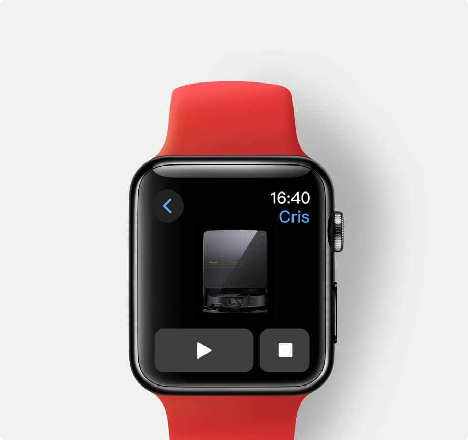 Roborock Apple Watch აპი