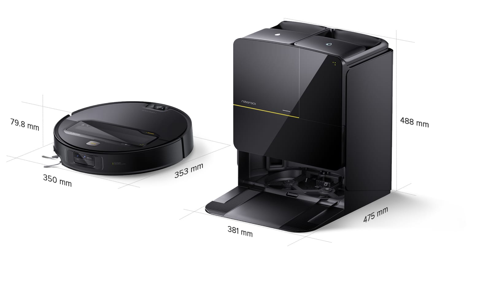 שואב אבק רובוטי SAROS Z70 מבית Roborock