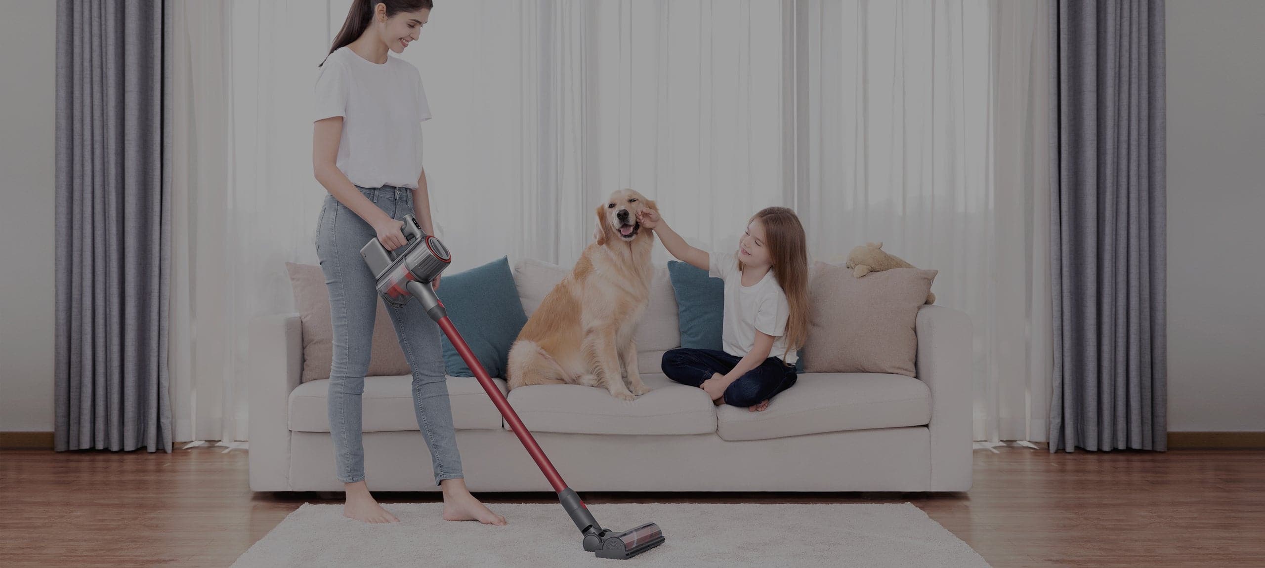 Roborock H6 helps clear away microscopic allergens everywhere in your home 