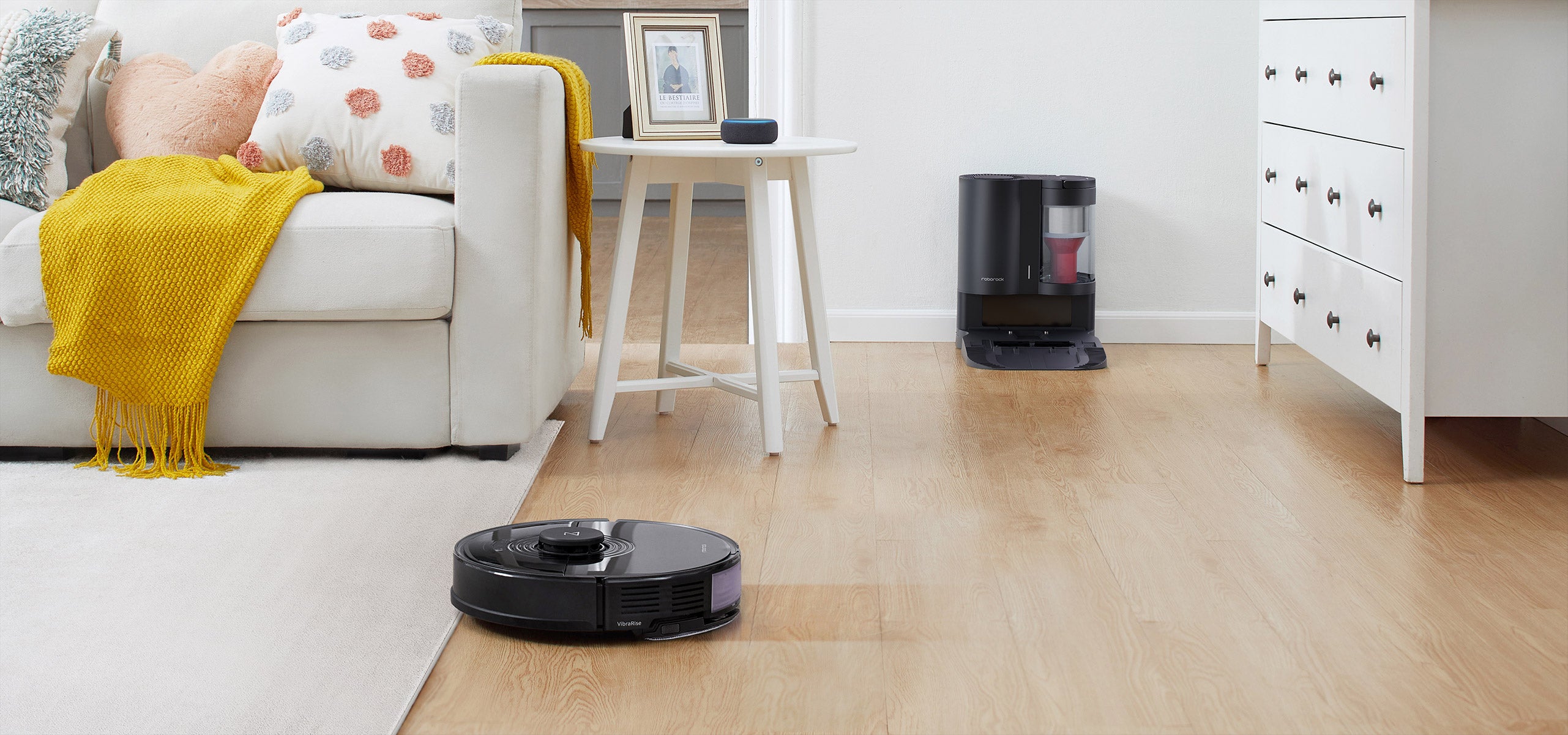Roborock S7+ Sonic Mopping Robot Vacuum with Auto-Empty Dock